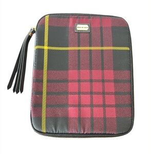 ALEXANDER MCQUEEN classic red and black checkered IPAD case